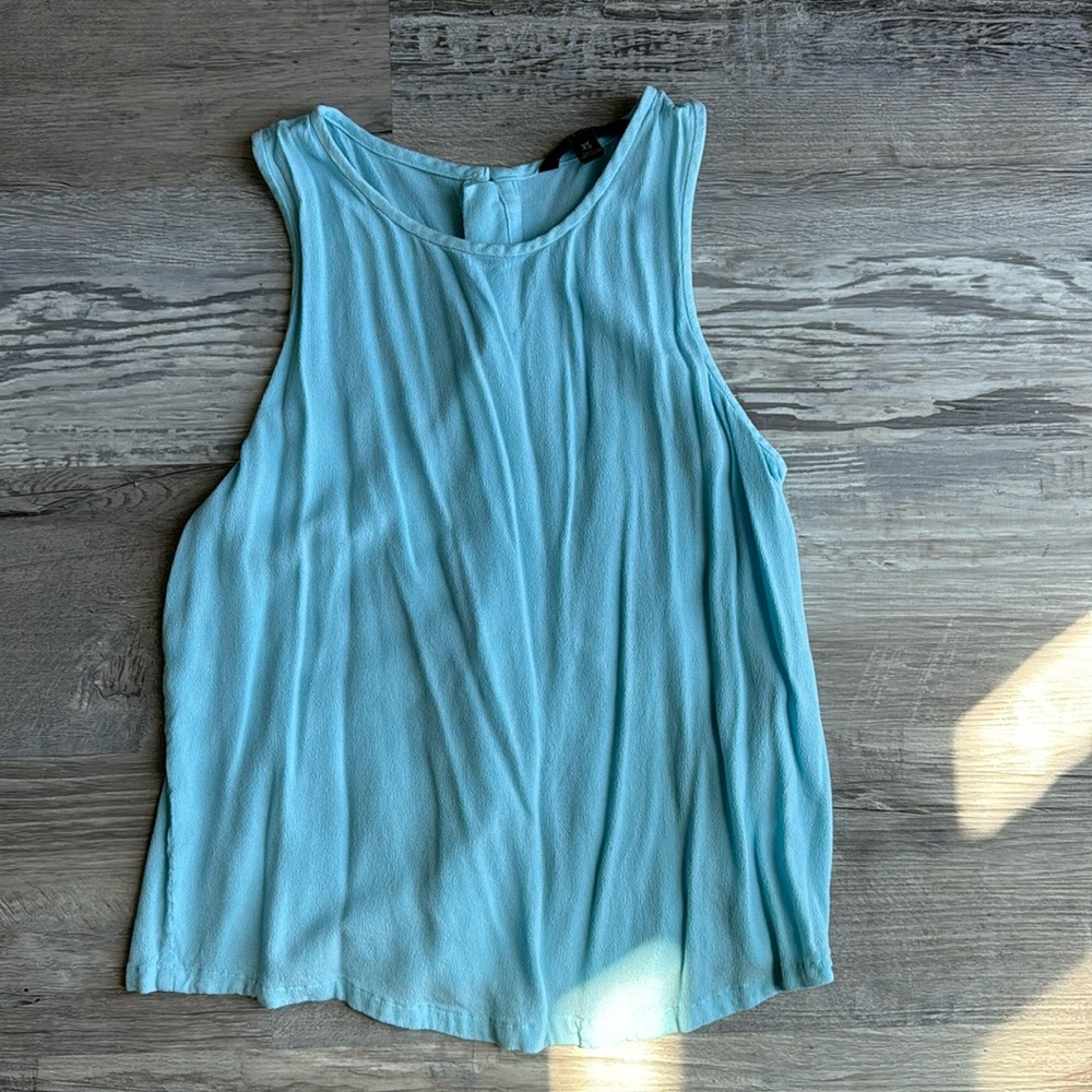 Light blue tank top